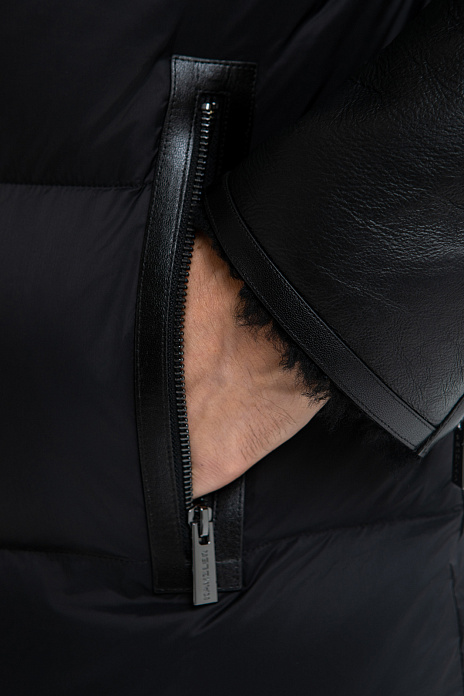 Пуховик, лимитированная коллекция, цвет Черный