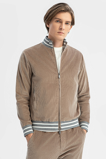 Бомбер из вельвета Duca Visconti Di Modrone, лимитированная коллекция