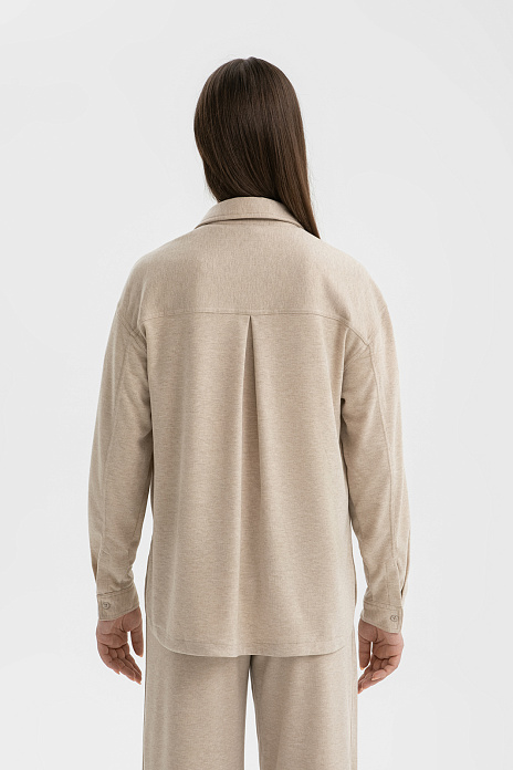 Сорочка пижамная, цвет Бежевый