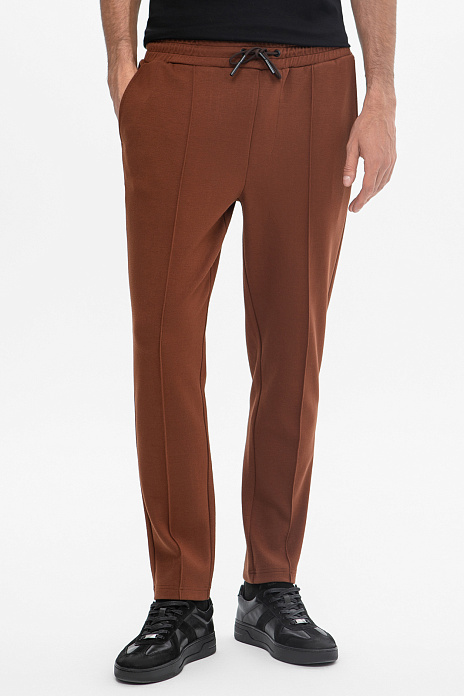 Брюки спортивные, цвет Коричневый