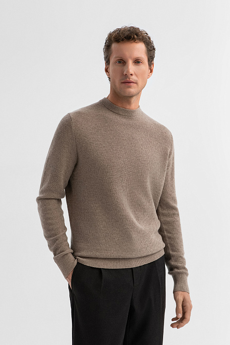 Джемпер из шерсти, цвет Мокко