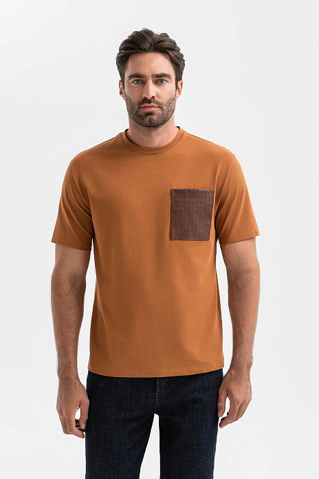 Футболка из хлопка, цвет Желтый