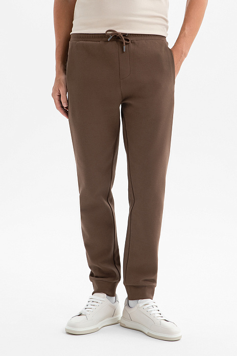 Брюки спортивные, цвет Коричневый