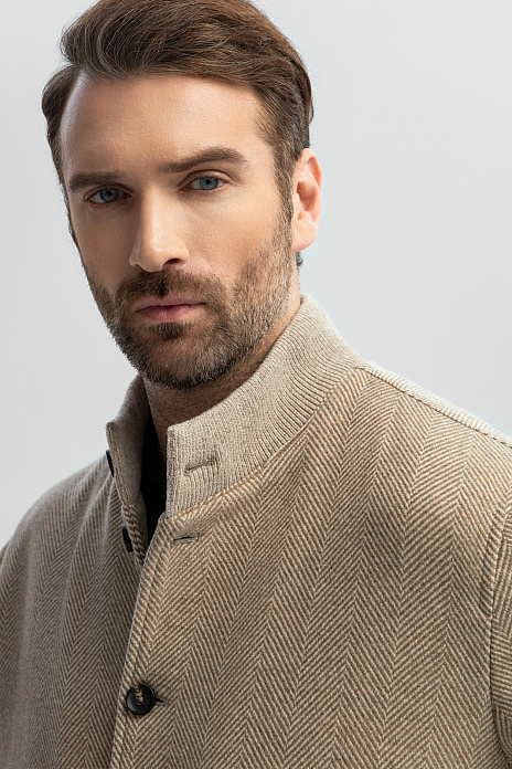 Куртка из шерсти и кашемира Drago, лимитированная коллекция, цвет Бежевый