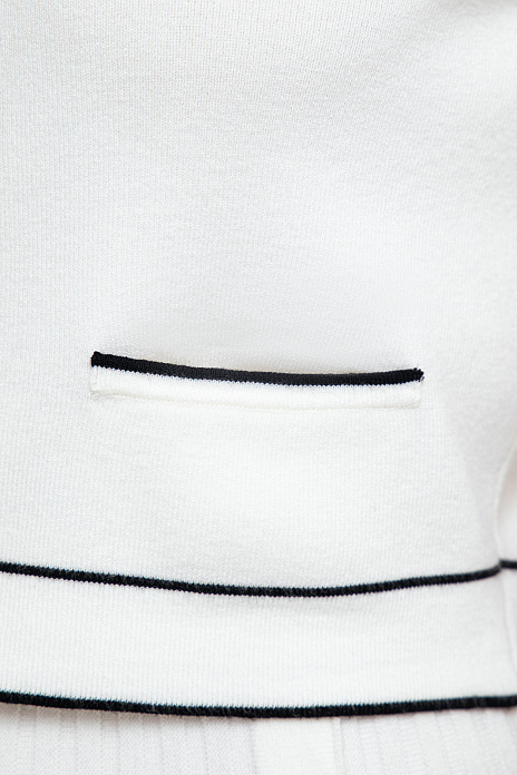 Топ трикотажный, цвет Молочный