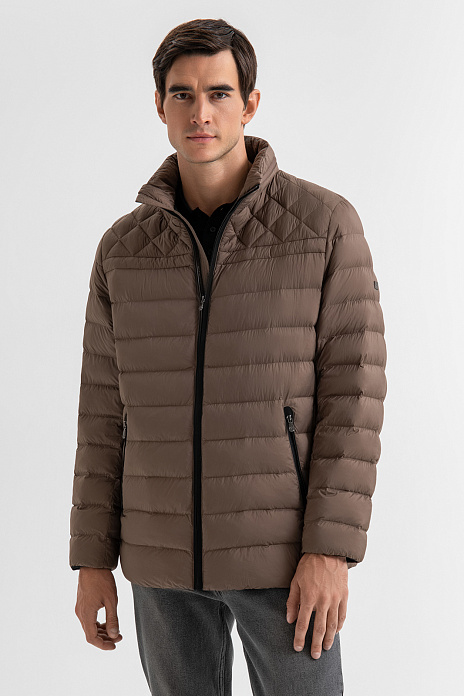 Куртка стеганая с водоотталкивающей обработкой, цвет Мокко