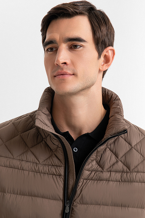 Куртка стеганая с водоотталкивающей обработкой, цвет Мокко