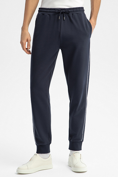 Брюки спортивные, цвет Синий темный