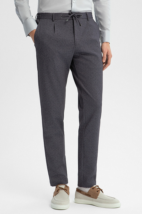 Брюки на кулиске, цвет Антрацит