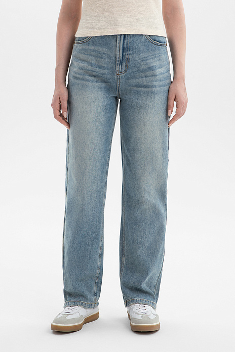 Джинсы, цвет Голубой