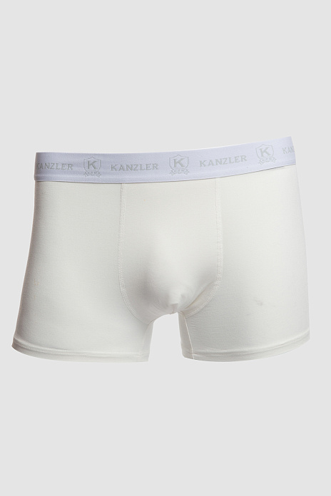 Боксеры из бамбука, цвет Молочный