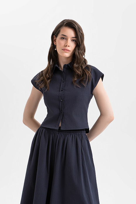 Комплект из блузки и кюлот, цвет 