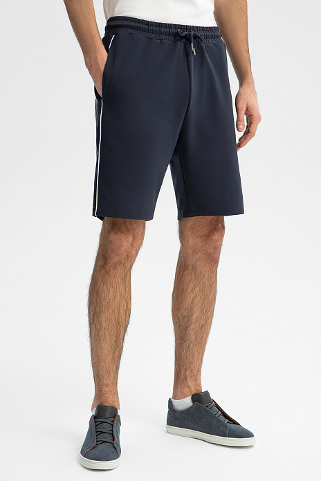 Шорты спортивные, цвет Синий темный