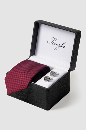 Подарочный набор (галстук+запонки)