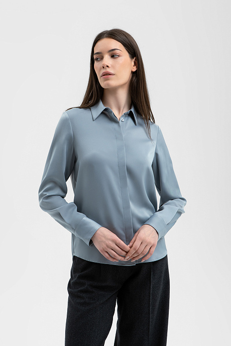 Сорочка, цвет Серый